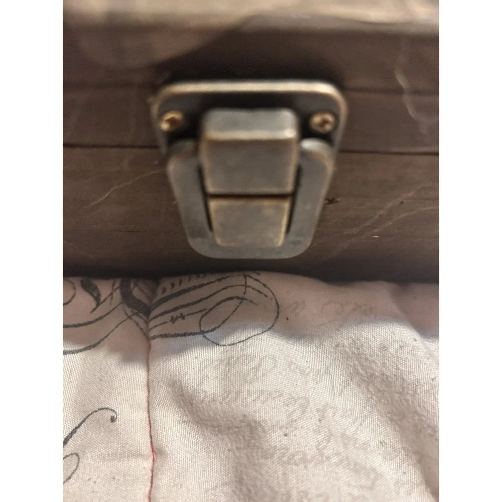 Fireman Decorated Wooden Box 8x6x4